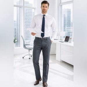 MENS Theory Vintage Gray Cotton Pants - SIZE 32